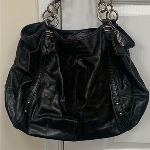 Leather Coach bag